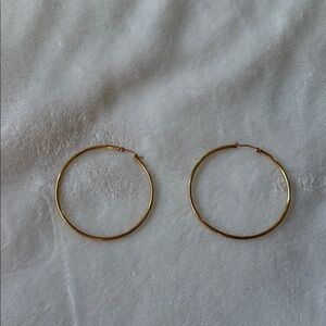 Jensen Gold Hoop Earrings